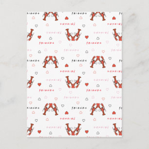 FRIENDS™   U bent mijn Lobster Pattern Uitnodiging Briefkaart