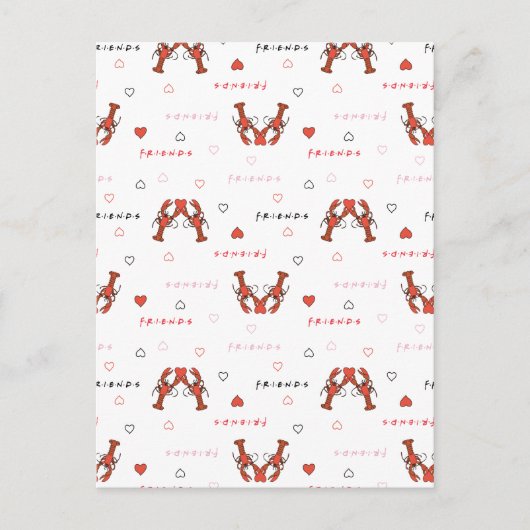 FRIENDS™ | U bent mijn Lobster Pattern Uitnodiging Briefkaart (Voorkant)