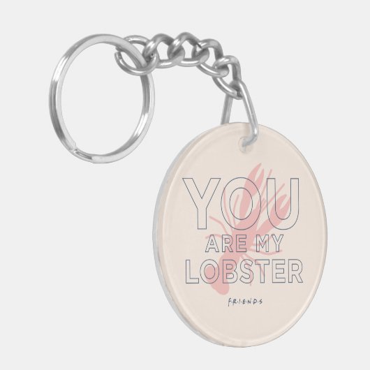 FRIENDS™ | U bent mijn lobster Sleutelhanger (Voorkant Links)