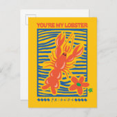 FRIENDS™ | U bent mijn Lobster Vibrant Graphic Briefkaart (Voorkant / Achterkant)