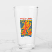 FRIENDS™ | U bent mijn Lobster Vibrant Graphic Glas (Voorkant)