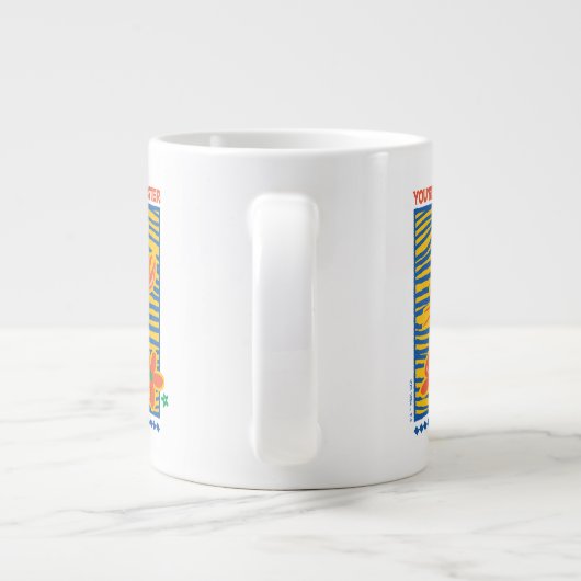 FRIENDS™ | U bent mijn Lobster Vibrant Graphic Grote Koffiekop (Achterkant)