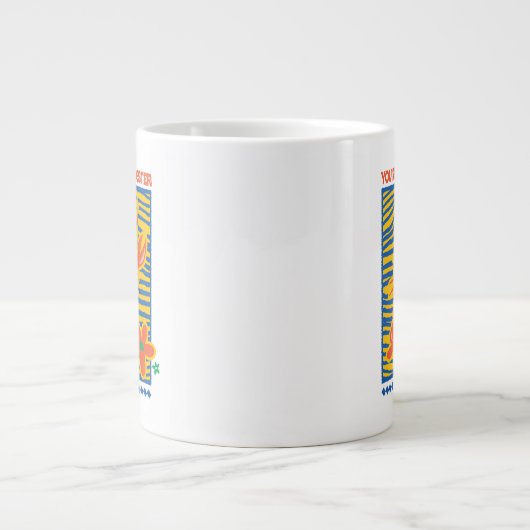 FRIENDS™ | U bent mijn Lobster Vibrant Graphic Grote Koffiekop (Voorkant)