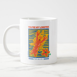 FRIENDS™   U bent mijn Lobster Vibrant Graphic Grote Koffiekop