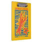 FRIENDS™ | U bent mijn Lobster Vibrant Graphic Klembord (Rechts)