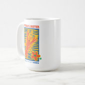 FRIENDS™ | U bent mijn Lobster Vibrant Graphic Koffiemok (Voorkant links)