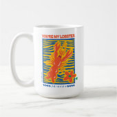 FRIENDS™ | U bent mijn Lobster Vibrant Graphic Koffiemok (Links)