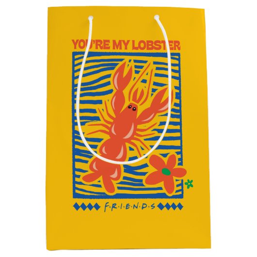 FRIENDS™ | U bent mijn Lobster Vibrant Graphic Medium Cadeauzakje (Voorkant)