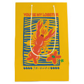 FRIENDS™ | U bent mijn Lobster Vibrant Graphic Medium Cadeauzakje (Achterkant)