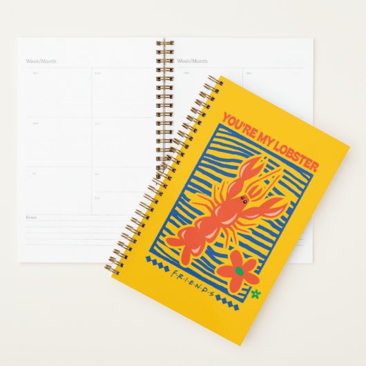 FRIENDS™ | U bent mijn Lobster Vibrant Graphic Planner (Display)