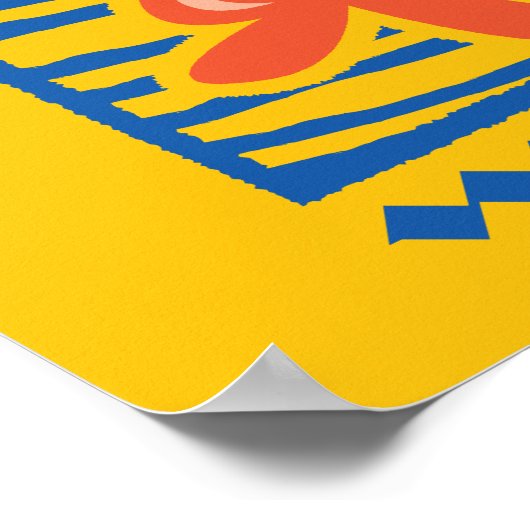 FRIENDS™ | U bent mijn Lobster Vibrant Graphic Poster (Hoek)