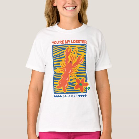 FRIENDS™ | U bent mijn Lobster Vibrant Graphic T-shirt (Voorkant)