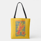FRIENDS™ | U bent mijn Lobster Vibrant Graphic Tote Bag (Achterkant)