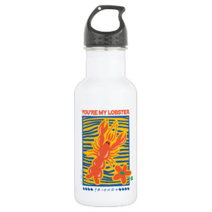 FRIENDS™ U bent mijn Lobster Vibrant Graphic Waterfles