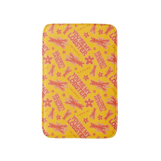 FRIENDS™ | U bent mijn Lobster Vibrant Pattern Badmat (Voorkant Verticaal)