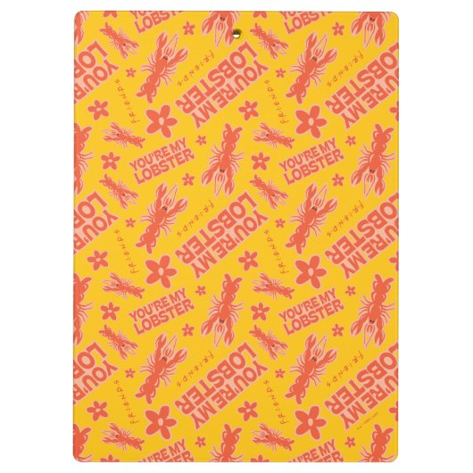 FRIENDS™ | U bent mijn Lobster Vibrant Pattern Klembord (Achterkant)