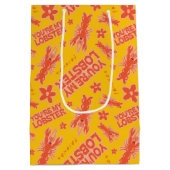 FRIENDS™ | U bent mijn Lobster Vibrant Pattern Medium Cadeauzakje (Achterkant)