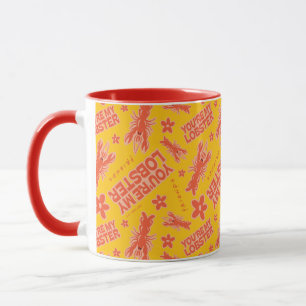 FRIENDS™   U bent mijn Lobster Vibrant Pattern Mok