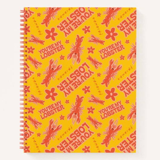 FRIENDS™ | U bent mijn Lobster Vibrant Pattern Notitieboek (Voorkant)