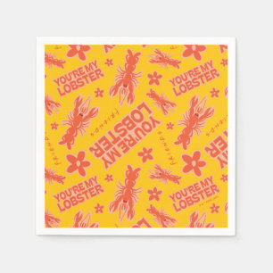 FRIENDS™   U bent mijn Lobster Vibrant Pattern Servet
