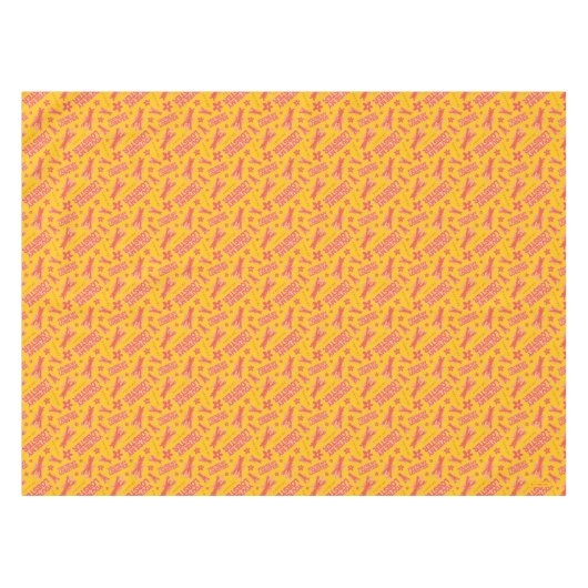 FRIENDS™ | U bent mijn Lobster Vibrant Pattern Tafelkleed (Voorkant (Horizontaal))