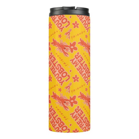 FRIENDS™ | U bent mijn Lobster Vibrant Pattern Thermosbeker (Achterkant)