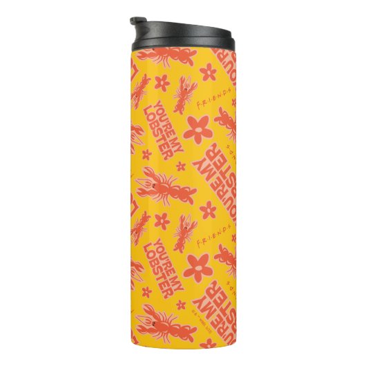 FRIENDS™ | U bent mijn Lobster Vibrant Pattern Thermosbeker (Geroteerd rechts)