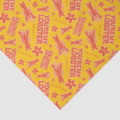 FRIENDS™ | U bent mijn Lobster Vibrant Pattern Tissuepapier (Detail)