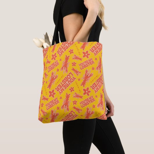 FRIENDS™ | U bent mijn Lobster Vibrant Pattern Tote Bag (Dichtbij)
