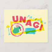 FRIENDS™ Unagi Briefkaart (Voorkant)