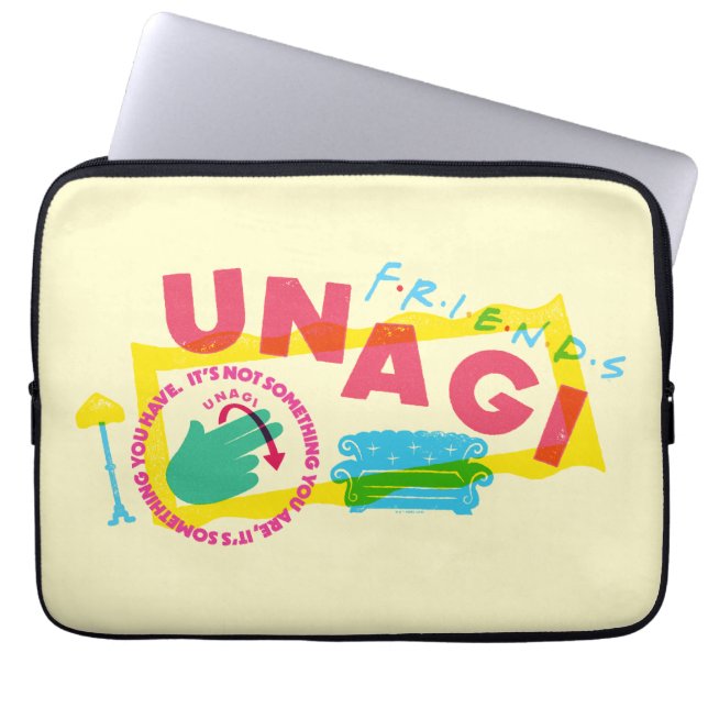 FRIENDS™ Unagi Laptop Sleeve (Voorkant)