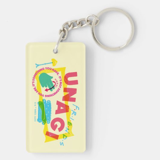 FRIENDS™ Unagi Sleutelhanger (achterkant)