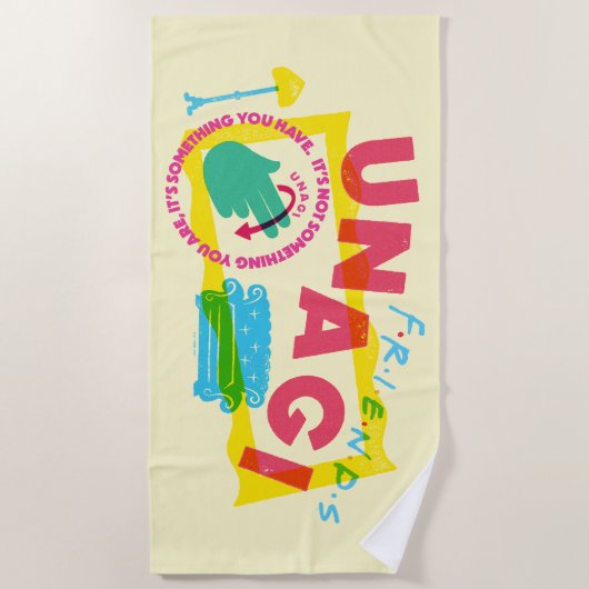 FRIENDS™ Unagi Strandlaken (Voorkant)