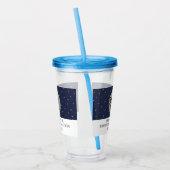 Friends Vacation Tropical Girls Trip Palm Trees Acryl Drinkbeker (Links)