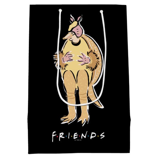 FRIENDS™ | Vakantie Armadillo Medium Cadeauzakje (Achterkant)