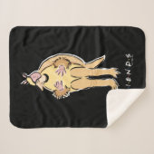 FRIENDS™ | Vakantie Armadillo Sherpa Deken (Voorkant (horizontaal))