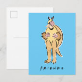 FRIENDS™ | Vakantie Armadillo Uitnodiging Briefkaart (Voorkant / Achterkant)