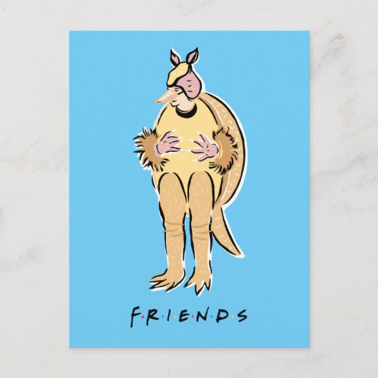 FRIENDS™ | Vakantie Armadillo Uitnodiging Briefkaart (Voorkant)