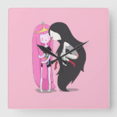 Friends Vierkante Klok (Voorkant)