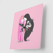 Friends Vierkante Klok (Hoek)