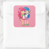 Friends Vierkante Sticker (Tas)