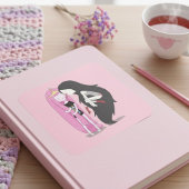 Friends Vierkante Sticker