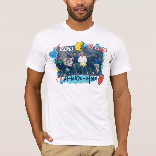 FRIENDS™ | Voetbalwedstrijd T-shirt (Voorkant)