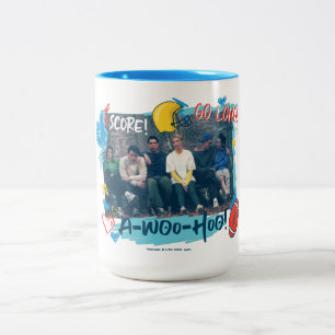 FRIENDS™ Voetbalwedstrijd Tweekleurige Koffiemok
