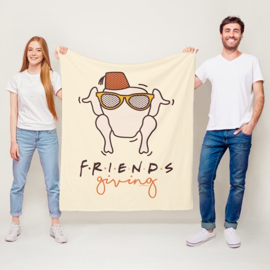 FRIENDS™ | Vriendendankdag Fleece Deken (In situ)