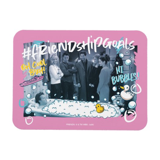 FRIENDS™ | Vriendschapsdoelen Magneet (Horizontaal)