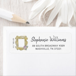 FRIENDS™ | Vrijgezellenfeest Peepgat Lijst Etiket