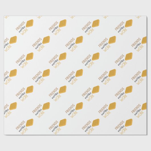 Friends Waffles Work Cadeaupapier (Vlak)