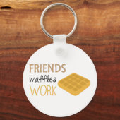Friends Waffles Work Sleutelhanger (Voorkant)