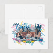 FRIENDS™ | Wanneer koffie een leven is Uitnodiging Briefkaart (Voorkant / Achterkant)